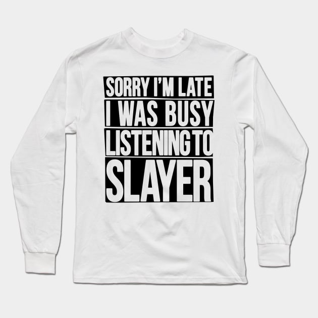 The Perfect Excuse (Black) Long Sleeve T-Shirt by bomtron